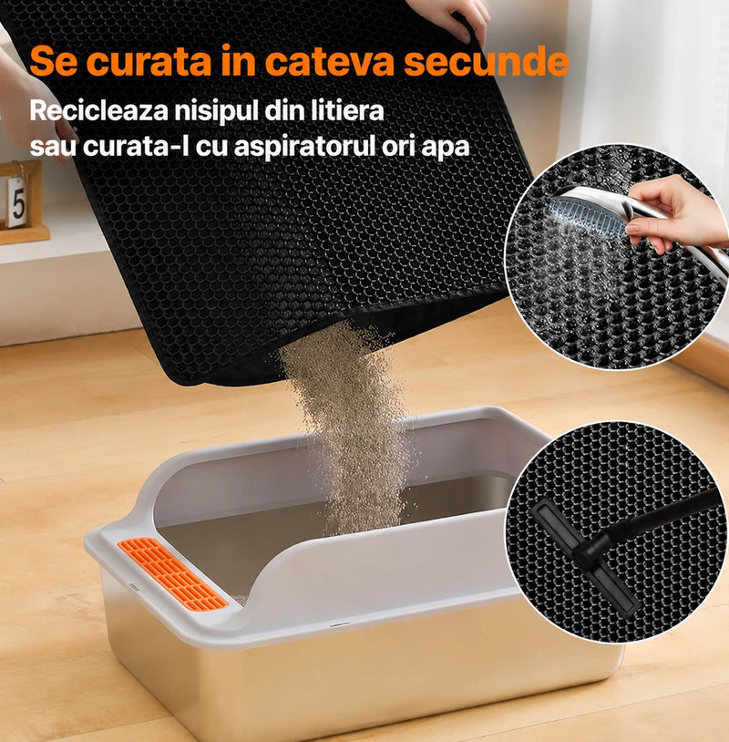 1+1 GRATIS🔥 Covoraș absorbant pentru litieră