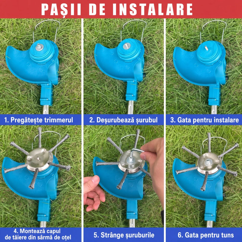 Cap de Tăiere din Sârmă de Oțel