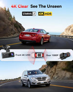 Camera auto duala M4Pro Ultracompact ,Rezolutie 2304×1296, Wi-Fi, Unghi vizual 130°, Type-C
