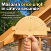 Dispozitiv Măsurare Unghiuri din lemn de mesteacǎn - scapă de erorile digitale