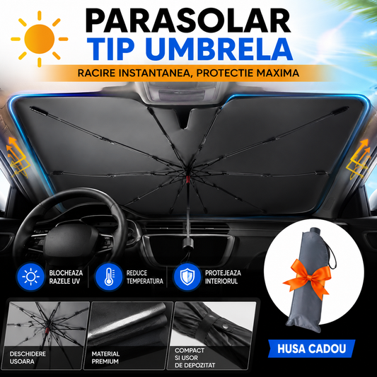Parasolar umbrela SoareFix + husa cadou