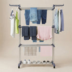 Uscător de rufe pliabil din oțel inoxidabil | WashFix